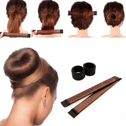 Hair Bun Maker French Twist Hair Fold Wrap