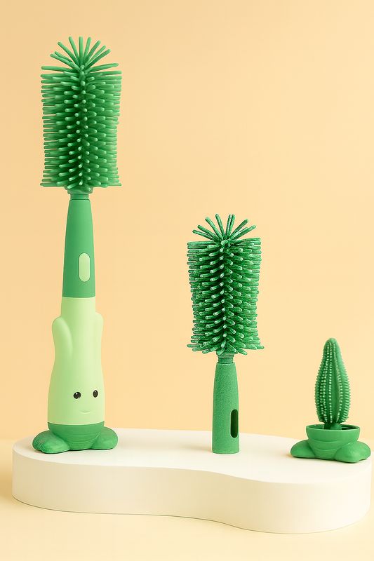 4-in-1 Silicone Baby Bottle Cleaning Set