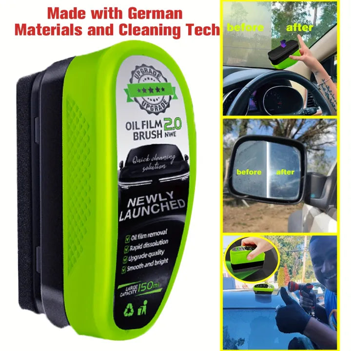 Car Oil Film Cleaning Brush for Dusty Glass (Free Delivery)