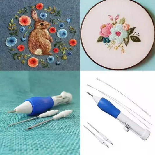 3D Embroidery Punch Needle Russian Embroidery Cross Stitch