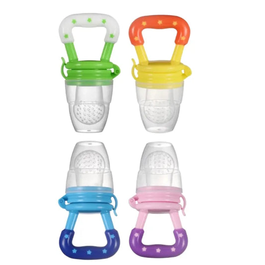 3-in-1 Baby Feeding & Oral Care Set | Spoon Feeder, Fruit Pacifier & Soft U-Brush